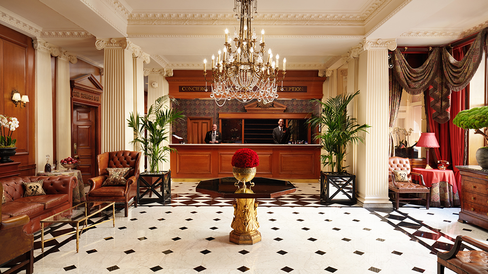Chesterfield Mayfair.The Lobby At The Chesterfield Mayfair